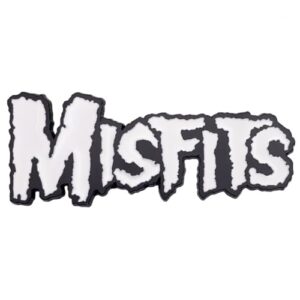 Ímã esmaltado com logotipo Misfits Name (CDs)