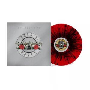 Guns N' Roses Greatest Hits, Limited Edition Translucent Red/Black Splatter Color Vinyl LP - Guns N' Roses. (Discos de Vinil)