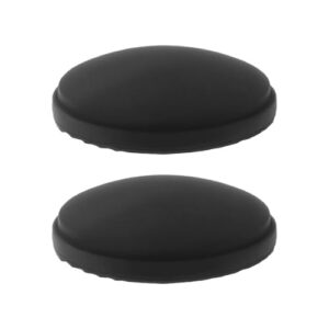 LT Easiyl 2 peças de silicone capa de botão acessórios de vedação para interruptor peça de substituição 108-000-034 compatível com lanterna MAGLITE C/D preta (CDs)
