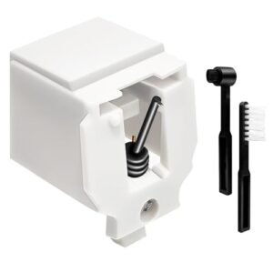 Caneta de reposição para toca-discos ATN3600 ATN3600L, Agulhas de toca-discos Weton com escova de limpeza Stylus de substituição Stylus compatível com Audio-Technica AT-LP60X, AT-LP60XBT, ATN91 (Equipamentos)