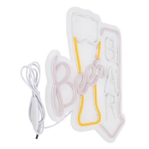 Painel de Acrílico de Barra de Luz LED de Barra de Cerveja de Cerveja Colorida para Uma Decoração de Parede Sala de Lojas (Cervejas)