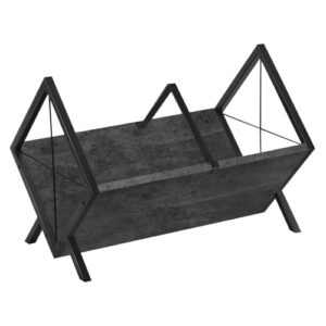 YINMIT Suporte de disco de vinil, rack de armazenamento de discos de vinil de 80-100 LP, exibição de disco de vinil de montagem rápida, organizador de estilo retrô para revistas, livros, arquivos, (Equipamentos)