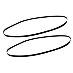 Samkosaca Correia de reposição para toca-discos Pioneer PL-15 PL-120 PL-130 PL-201Z PL-202AZ PL-203AZ PL-335 PL-340 PL-750 PL-910 PL-1150 (2 unidades) (Equipamentos)