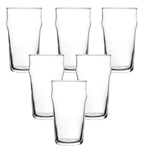 Jogo 6 Copos Para Chopp Cerveja de Vidro - 473ml (Cervejas)