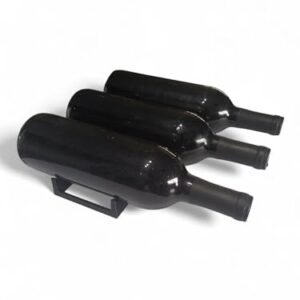 Suporte de Vinho, Espumante, Champangne, Expositor Elegante até 6 Garrafas (Triplo ATé 6 Garrafas) (Vinhos)