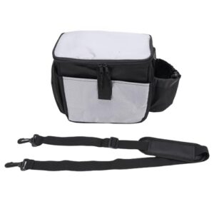 AUNMAS Saco de Golfe de Disco, Mochila de Golfe de Grande Capacidade Com Cinta Ajustável Destacável Leve para Iniciantes e Jogadores Profissionais (CDs)