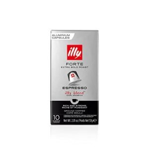 Illy, Cápsulas Forte Compatíveis* Com Máquinas Nespresso** (Café)