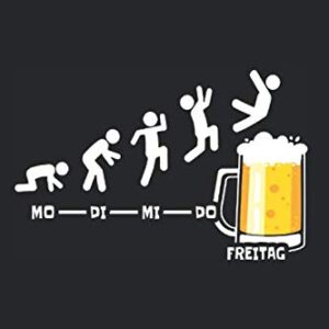 Bier & Endlich Freitag Notizbuch: Bier Notizbuch Woche Endlich Freitag Notizen Wochenende Lustiges Bier Geschenk (Liniert, 15 x 23 cm, 120 Linierte ... & Geschenk Für Biertrinker (German Edition) - Notizbücher Für Biertrinker (Cervejas)