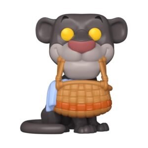 Funko POP! Disney: The Jungle Book – Bagheera with Basket - Collectable Vinyl Figure - Gift Idea - Official Merchandise - for Kids & Adults - Movies Fans - Model Figure for Collectors and Display (Bonecos)