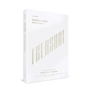 KQ Ent. ATEEZ - ATEEZ TREASURE : Episódio de mapa oculto. 1 + conjunto de photocards extras (CDs)