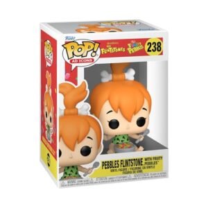 Funko Pop! Ad Icons: Pebbles Flintstone with Fruity Pebbles - Funko (Bonecos)