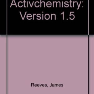 ActivChemistry CD-ROM Version 1.5 - Reeves, Jimmy (CDs)