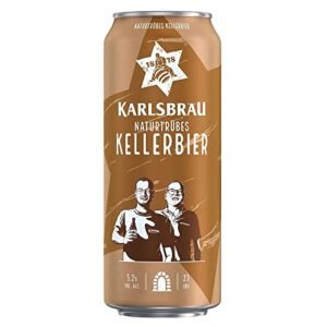 CERVEJA IMPORTADA, KARLSBRAU KELLERBIER, LATA 500ML. (Cervejas)