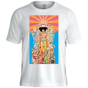 Camiseta Jimi Hendrix Axis Bold As Love_Gatefold Cor:Branco;Tamanho:M (CDs)