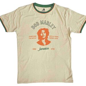 Rock Off officially licensed products Camiseta masculina oficial Bob Marley Ringer Thing Called Love New Official Sand, Arena, P (CDs)