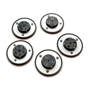 5Pcs/lot Replacement Spindle Hub CD Holder Repair Parts For PS1 PSX Laser Head Lens Ceramic Motor Cap Spindle Hub Turntable Gaming 440 Replacement Part (CDs)