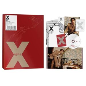 MINI ALBUM [THE X] (HELLO X Ver.) Out Cover + Photo Book + Lyric Paper + Bookmark + CD-R + 4 Extra Photocards - MONSTA X (CDs)