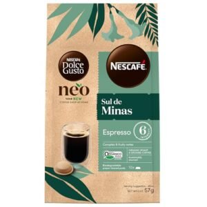 Café dolce gust NEO Espresso Sul de Minas Orgânico café em capsula 10 unidades (Café)