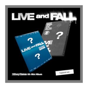Xdinary Heroes LIVE and FALL 5th Mini Album Tabloid Version Package+CD+20p Tabloid+1p PhotoCard+1p Unit PhotoCard+1p Polaroid+Tracking Sealed XH (CDs)