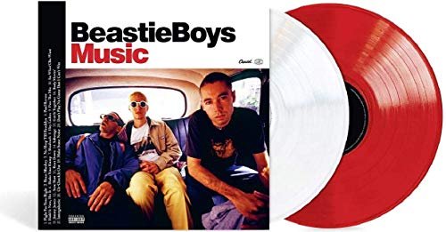 Beastie Boys Music - Exclusive Limited Edition Red & White Colored