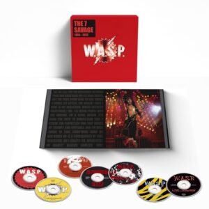 7 Savage: 1984-1992 - 7CD Boxset with Hardback 60pg Book In Slipcase - W.A.S.P. (CDs)