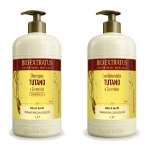 Kit Tutano e Ceramidas Sh + Cd 1L Bio Extratus Oficial (CDs)