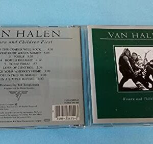 Cd Usado Van Halen Women And Children First Importado - Não Informado (CDs)