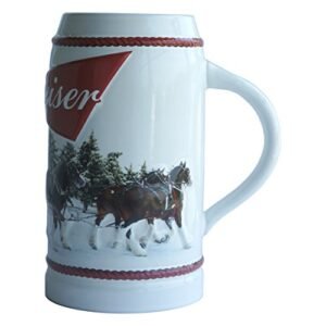 Budweiser Boelter Brands Holiday Stein, 878 g, 878 g, 2016 branco (Cervejas)