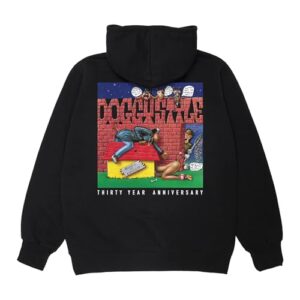 Death Row Records Moletom com capuz Snoop Dogg Doggystyle 30th Anniversary, Preto, M (CDs)
