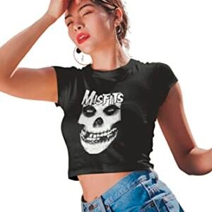 Misfits - Cropped - Música Tamanho:M (Discos de Vinil)