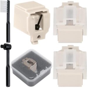 Pacify Pacote com 3 agulhas para toca-discos de diamante ATN3600L Stylus de substituição compatível com áudio -Technica AT-LP60X, AT-LP60XBT, AT-LP60XBT-USB, ATN91, ATN90 toca-discos de vinil (Discos de Vinil)