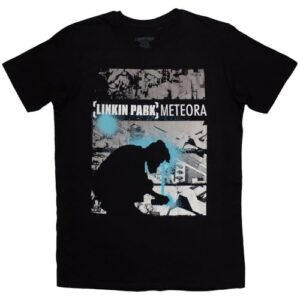 Camiseta masculina Linkin Park Meteora Drip Collage preta | Mercadoria oficialmente licenciada, Preto, GG (CDs)