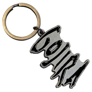 Rock Off officially licensed products Chaveiro com logotipo da banda Gojira, tamanho único, Cinza, tamanho �nico (CDs)
