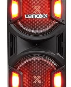 Torre de Som 12" 1600W Bluetooth Lenoxx - LTS12 (Equipamentos)