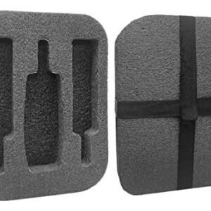 Espuma Protetora de Vinhos Mala Viagem Pequena 3 Garrafas Wine & Companhia (Vinhos)