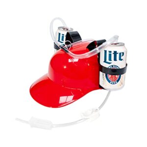 Ekkhysis Chapéu De Cerveja, Chapéu Engraçado Para Beber Refrigerante, Capacete De Cerveja, Acessórios Para Beber, Presentes Para Homem (Cervejas)