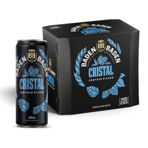 Baden Baden Cerveja Cristal, Pack 6 Latas 350ml (Cervejas)