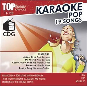 Avril Lavigne, Norah Jones and Vanessa Carlton Top Tunes Karaoke CDG Vol. 37 TT-196 - Avril Lavigne, Norah Jones and Vanessa Carlton (CDs)