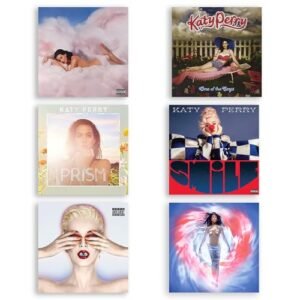 Katy Perry Complete 6 CD Discography Collection: Teenage Dream / One Of The Boys / Prism / Smile / Witness / 143 - Katy Perry (CDs)
