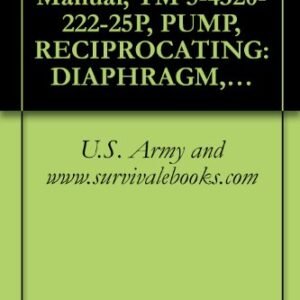 US Army, Technical Manual, TM 5-4320-222-25P, PUMP, RECIPROCATING: DIAPHRAGM, G DRIVEN, WHEEL MOUNTED, RUBBER TIRES; 4-INCH, 100 GPM AT 10 FT S LIFT, (RICE ... manauals, special forces (English Edition) - U.S. Army and www.survivalebooks.com (CDs)