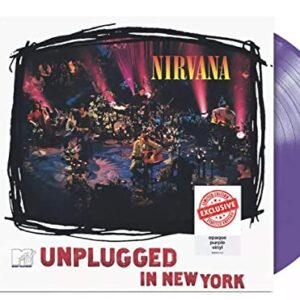 MTV Unplugged In New York - Exclusive Limited Edition Opaque Purple Colored Vinyl LP - Nirvana (Discos de Vinil)