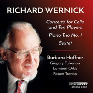 Richard Wernick, V 3 - HANFORD,ROBERT / HANFORD,SHEILA / KEITH CONANT / BARBARA HAFFNER / COLLINS TRIER & OTHERS (CDs)