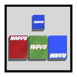 BTS JIN Happy 1st Album Full 4 Version Set CD+Imagin Version+Journey Version+Navigate Version+Weverse Albums Version+Tracking Sealed Bangtan (CDs)