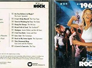 Classic Rock: 1965 [Audio CD] The Byrds; Sam The Sham and The Pharaohs; Barbara Lewis; The Four Tops; Frankie Valli and The Four Seasons; The McCoys; Junior Walker and The All Stars; The Castaways; The Supremes and The Toys (CDs)