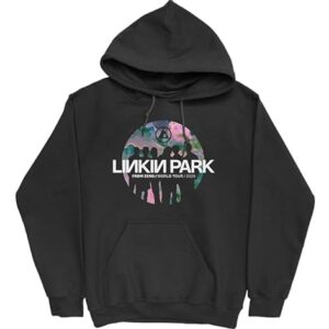 Linkin Park Moletom unissex adulto Zero Official Merch Silhouettes Tour, Preto, P (CDs)