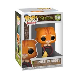 Boneco Funko Pop! DreamWorks 30 anos Shrek - Gato de Botas (Bonecos)