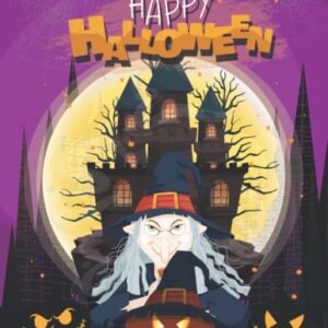 Happy Halloween: Very clear and very simple Halloween coloring pages in which your child will color easily. - Harold Hayes (CDs)