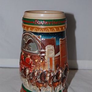 1997 Budweiser Holiday Stein Home for the Holidays (Cervejas)