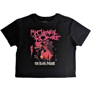 Camiseta júnior My Chemical Romance March preta, Preto, GG (CDs)