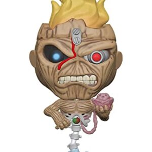 Funko Pop! Rocks: Iron Maiden - Eddie - Seventh Son of Seve (Discos de Vinil)